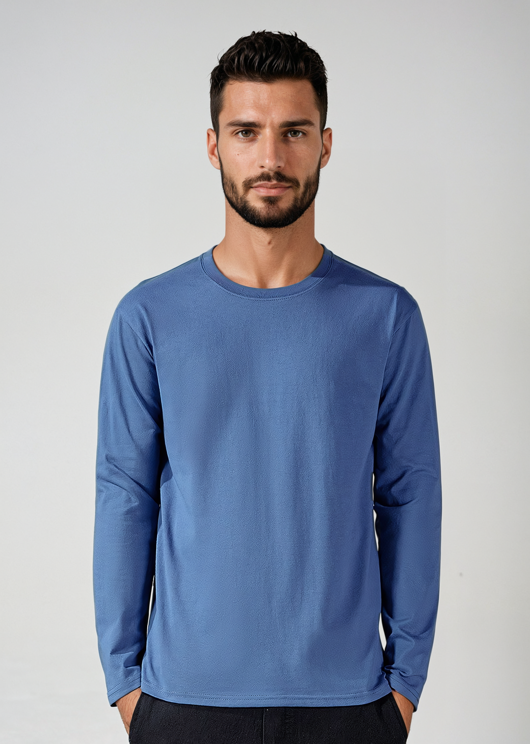 Jerry Langärmeliges Baumwollhemd