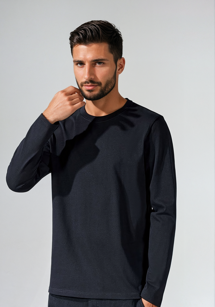 Jerry Langärmeliges Baumwollhemd