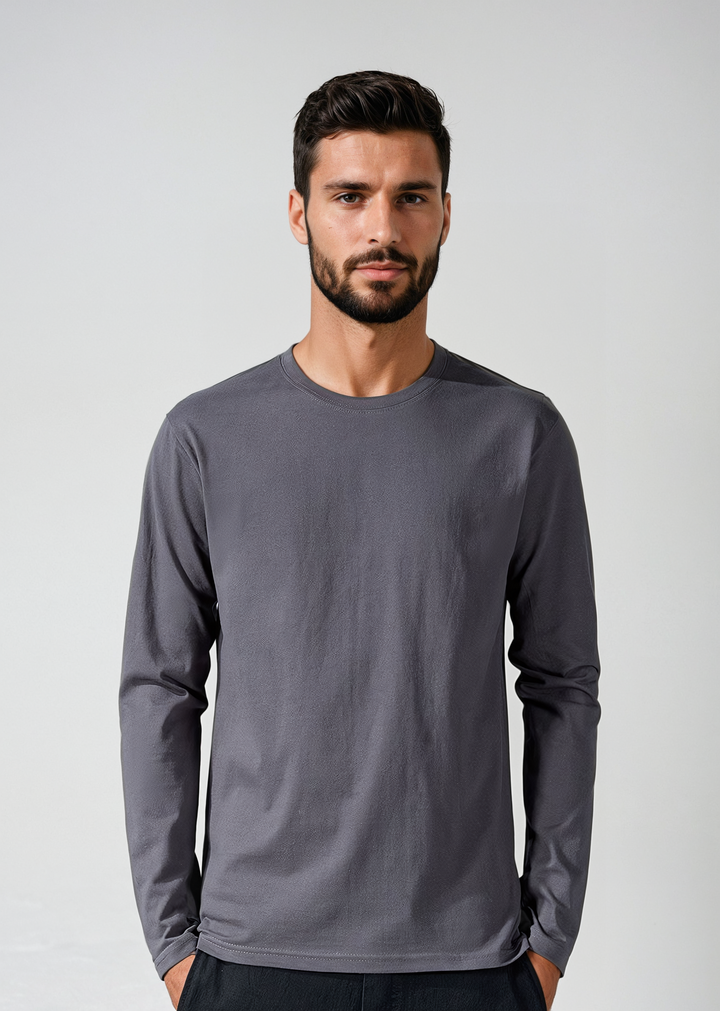 Jerry Langärmeliges Baumwollhemd