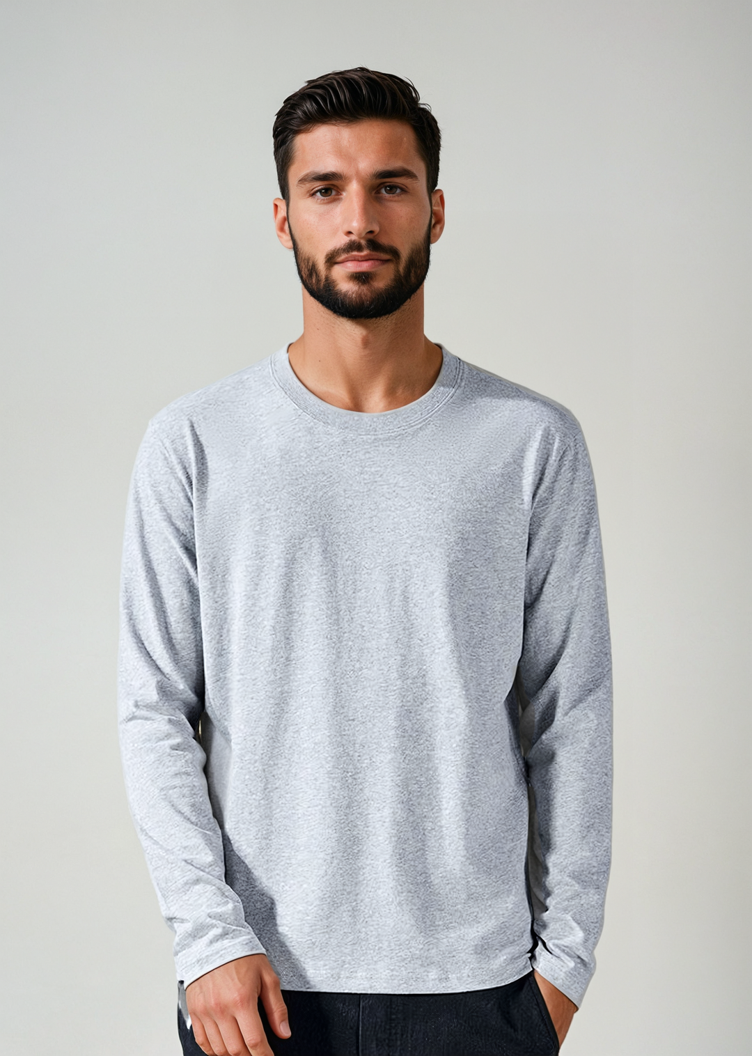 Jerry Langärmeliges Baumwollhemd